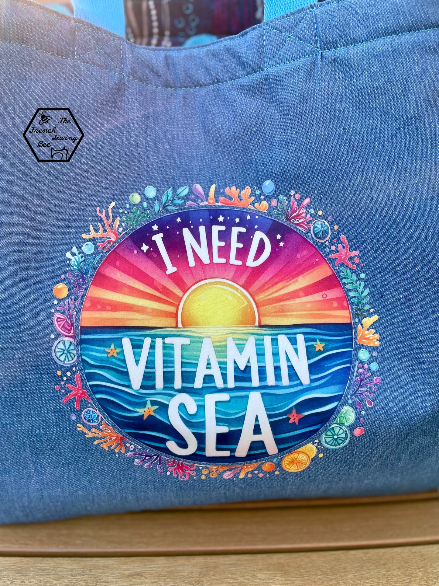 Bügelbild I Need Vitamin Sea Fylou's Style