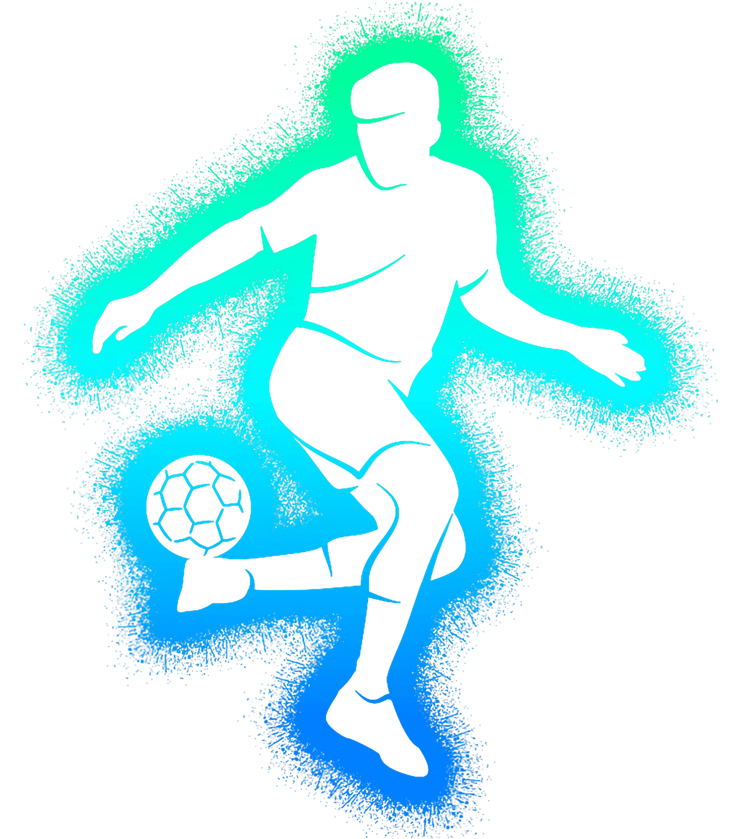 Bügelbild Soccer Boy Kid play #2
