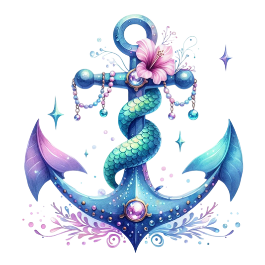 Bügelbild Sommer Anker #24 Fylou's Style