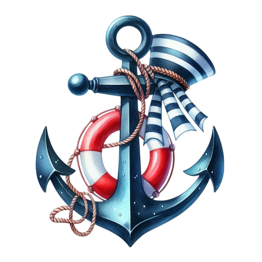 Bügelbild Sommer Anker #29 Fylou's Style