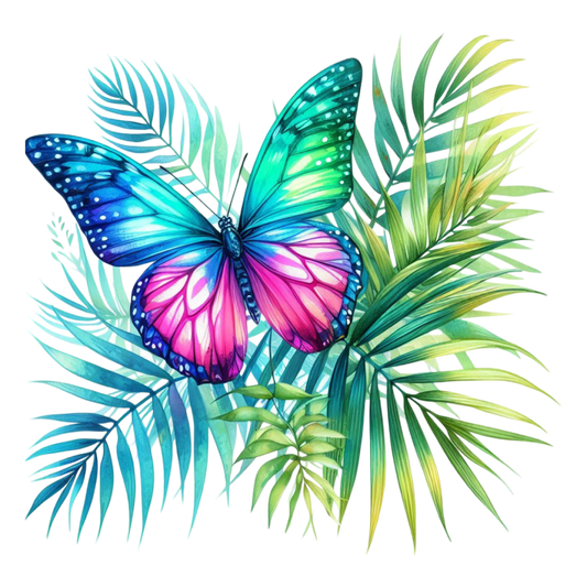 Bügelbild Sommer Schmetterling #10 Fylou's Style