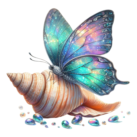 Bügelbild Sommer Schmetterling #13 Fylou's Style