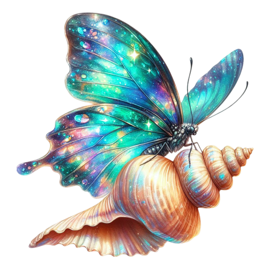 Bügelbild Sommer Schmetterling #2 Fylou's Style