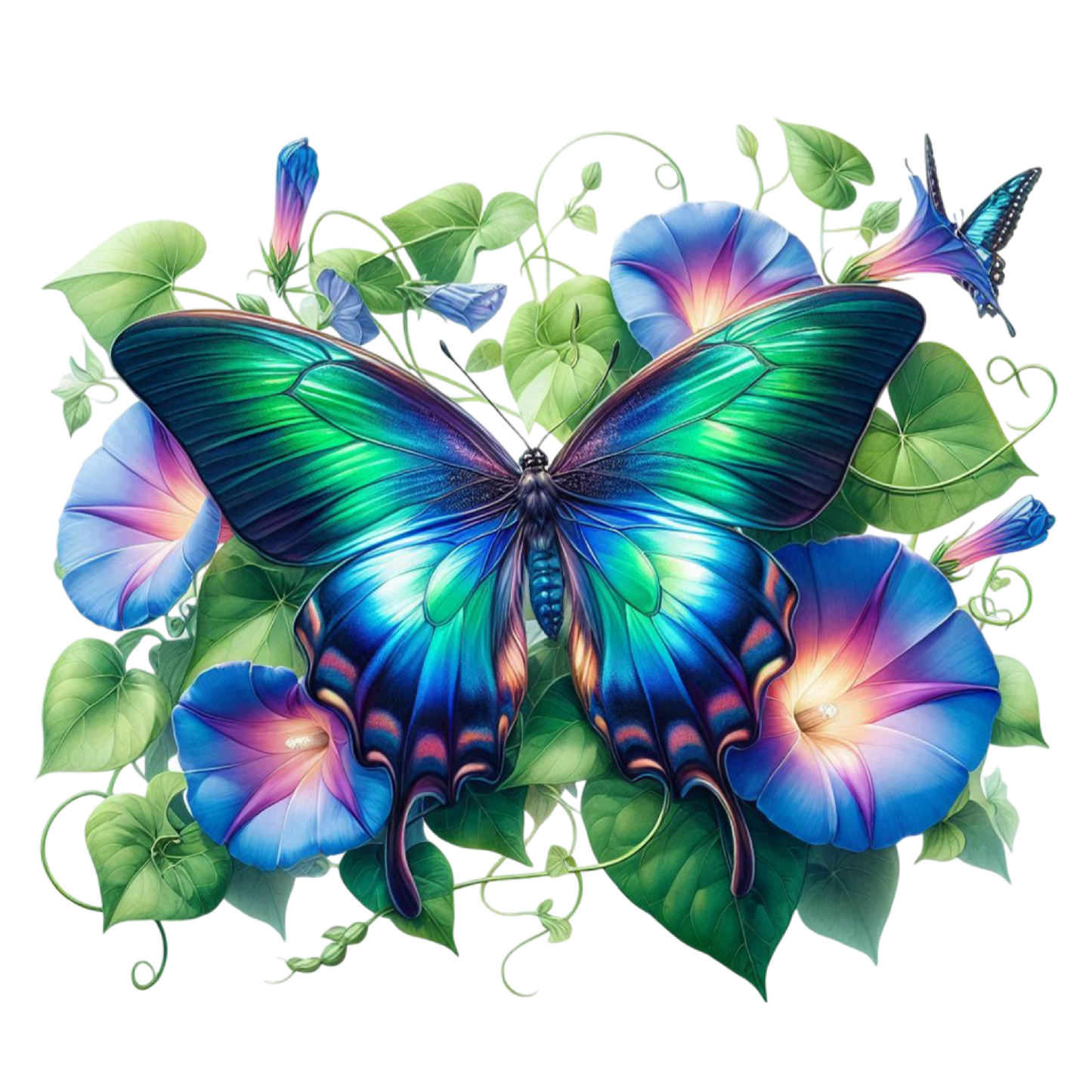 Bügelbild Sommer Schmetterling #20 Fylou's Style