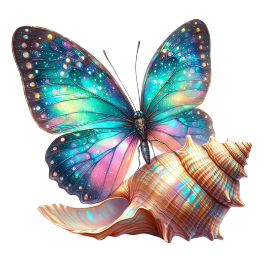 Bügelbild Sommer Schmetterling #9 Fylou's Style