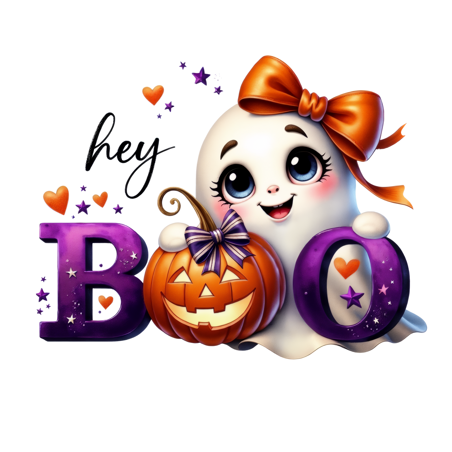 Bügelbild Spooky Boo Ghost Girl #3
