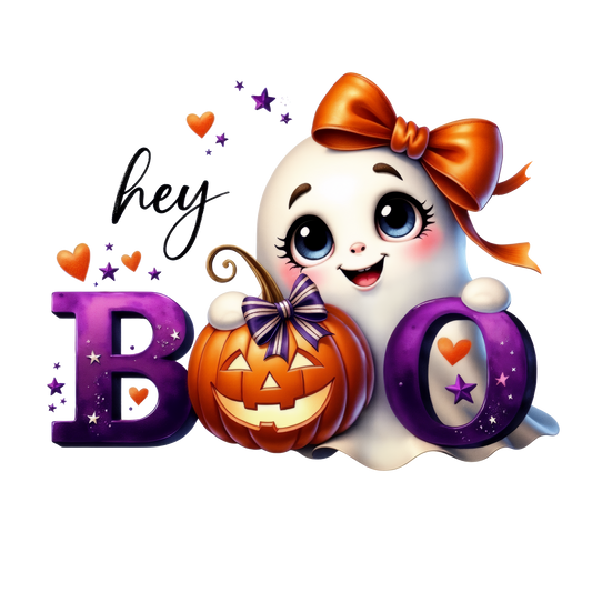 Bügelbild Spooky Boo Ghost Girl #3