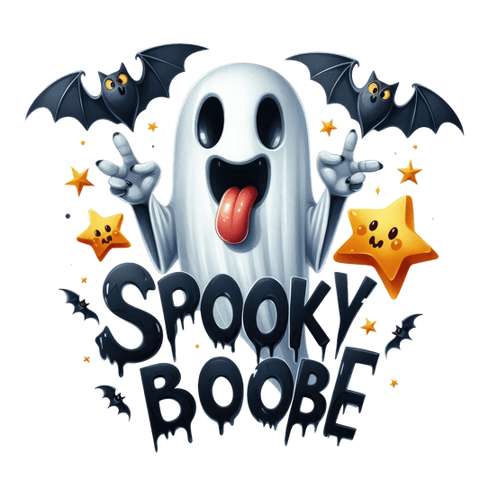 Bügelbild Spooky Boobe