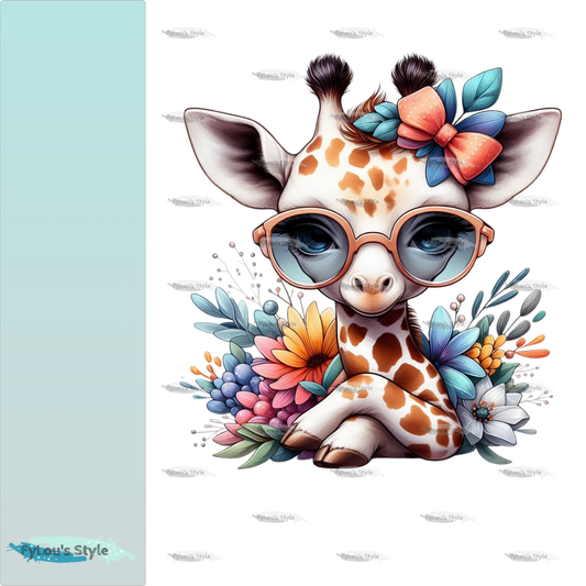 Bügelbild Süße Giraffen Lady Fylou's Style