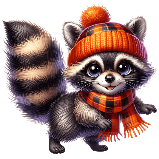 Bügelbild Süße Herbst Tiere #11