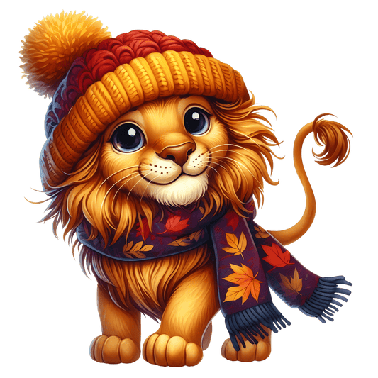 Bügelbild Süße Herbst Tiere #2