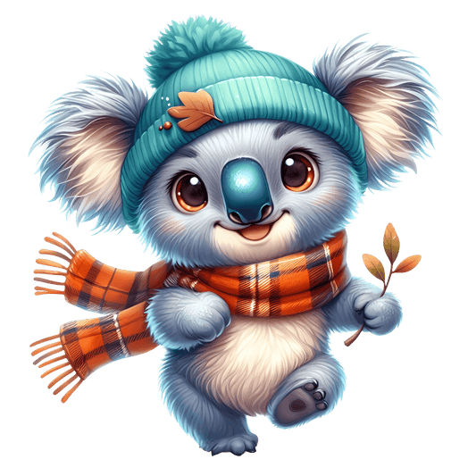 Bügelbild Süße Herbst Tiere #6