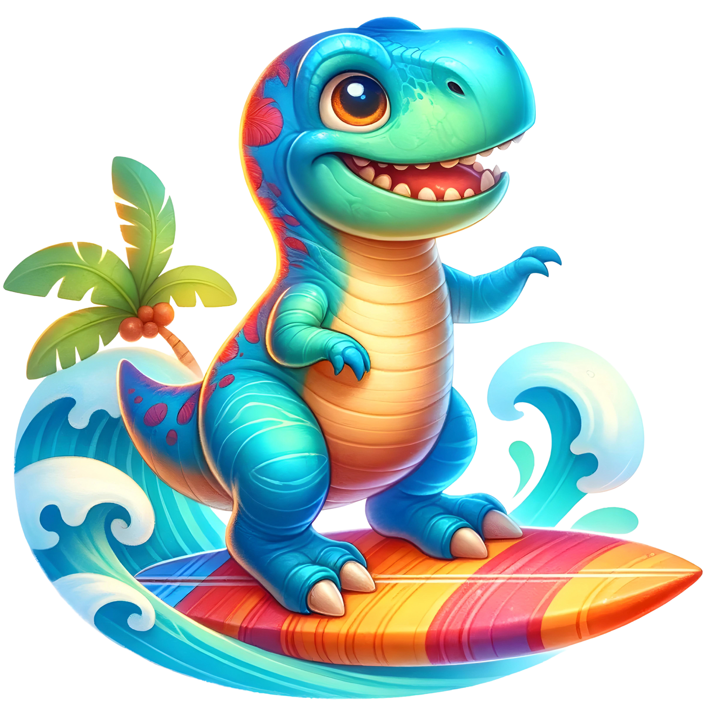 Bügelbild Dinos machen Urlaub #16 Fylou's Style