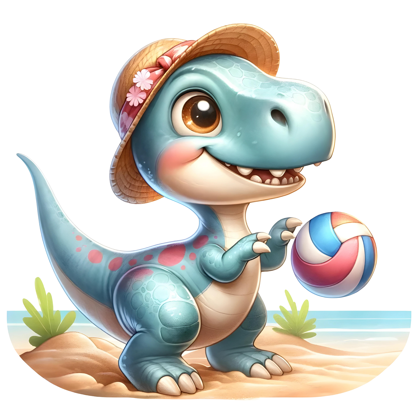 Bügelbild Dinos machen Urlaub #17 Fylou's Style