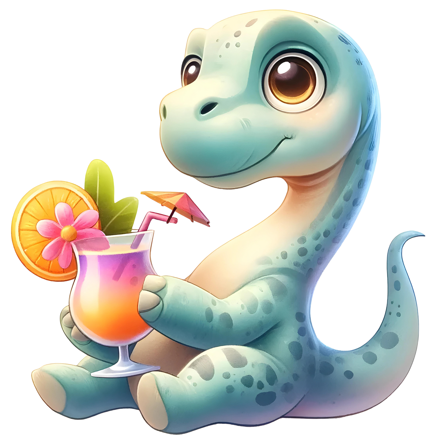 Bügelbild Dinos machen Urlaub #2 Fylou's Style