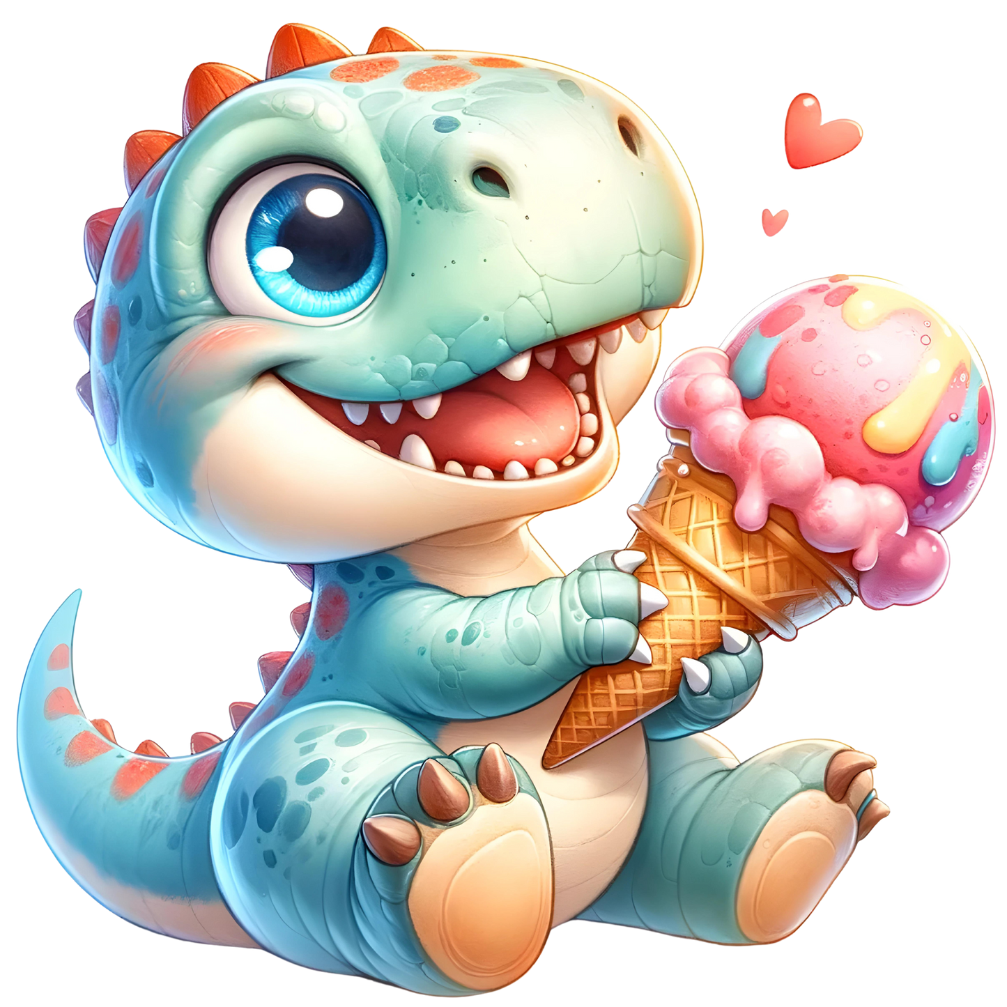 Bügelbild Dinos machen Urlaub #4 Fylou's Style