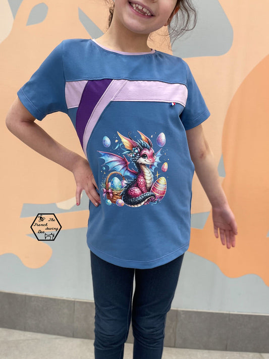 Bügelbild Süße Oster Drachen #19 Fylou's Style