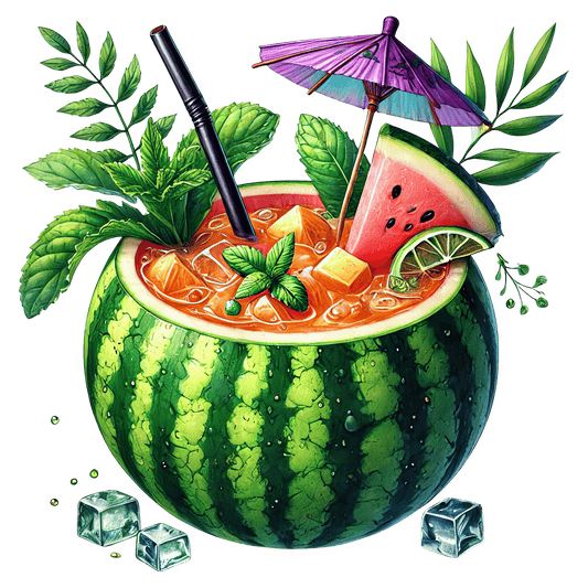 Bügelbild Fruchtiger Cocktail #21 Fylou's Style