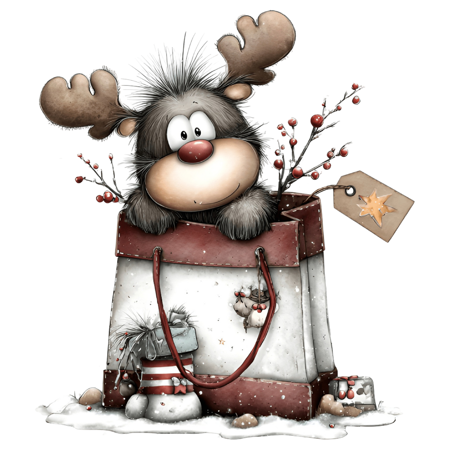 Iron-on Image Magical Animals Eagle