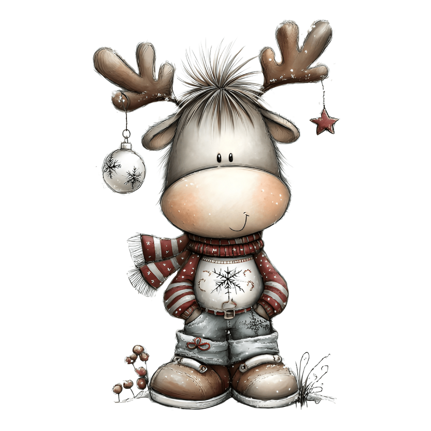 Iron-on Image Magical Animals Eagle