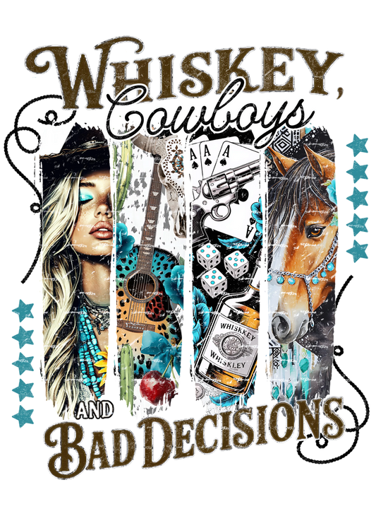 Bügelbild Whiskey Cowboys Fylou's Style