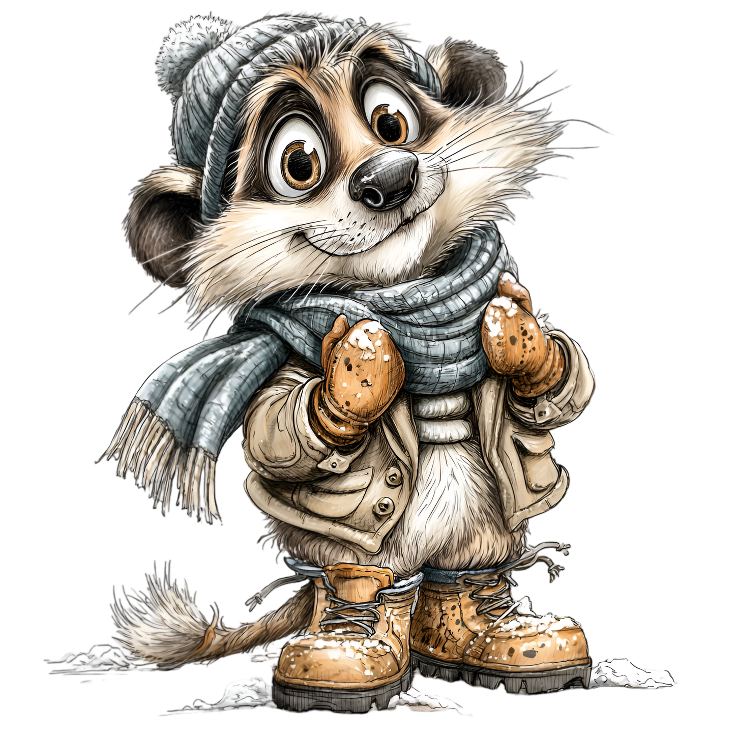 Iron-on Image Magical Animals Eagle