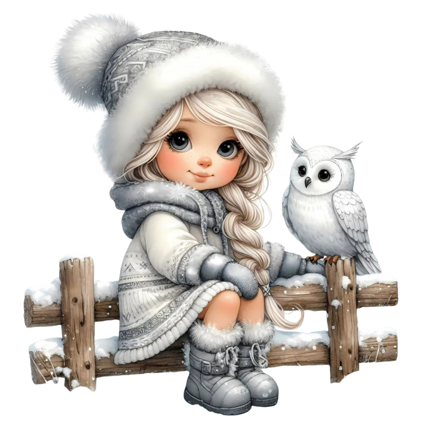 Iron-on Image Magical Animals Eagle