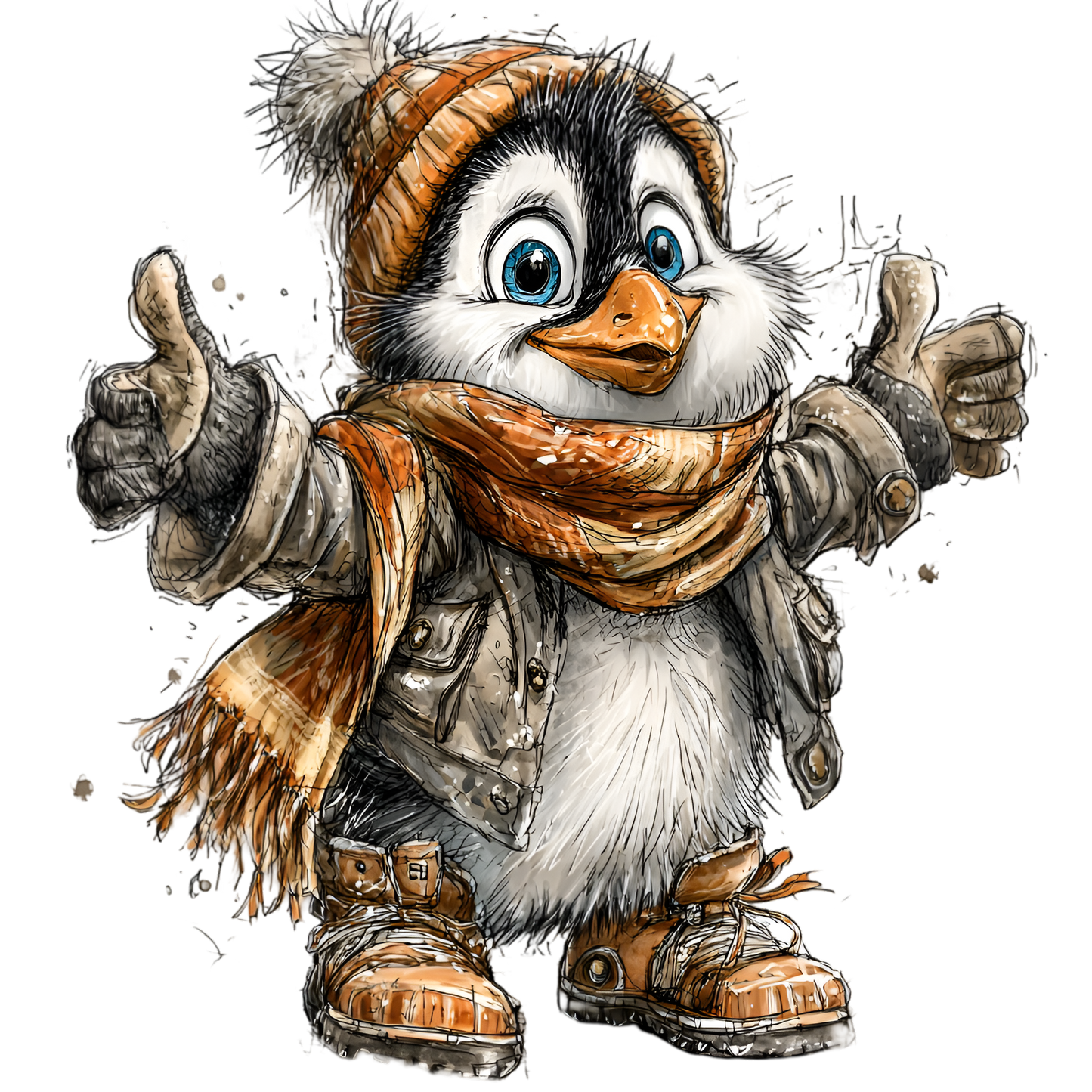 Iron-on Image Magical Animals Eagle