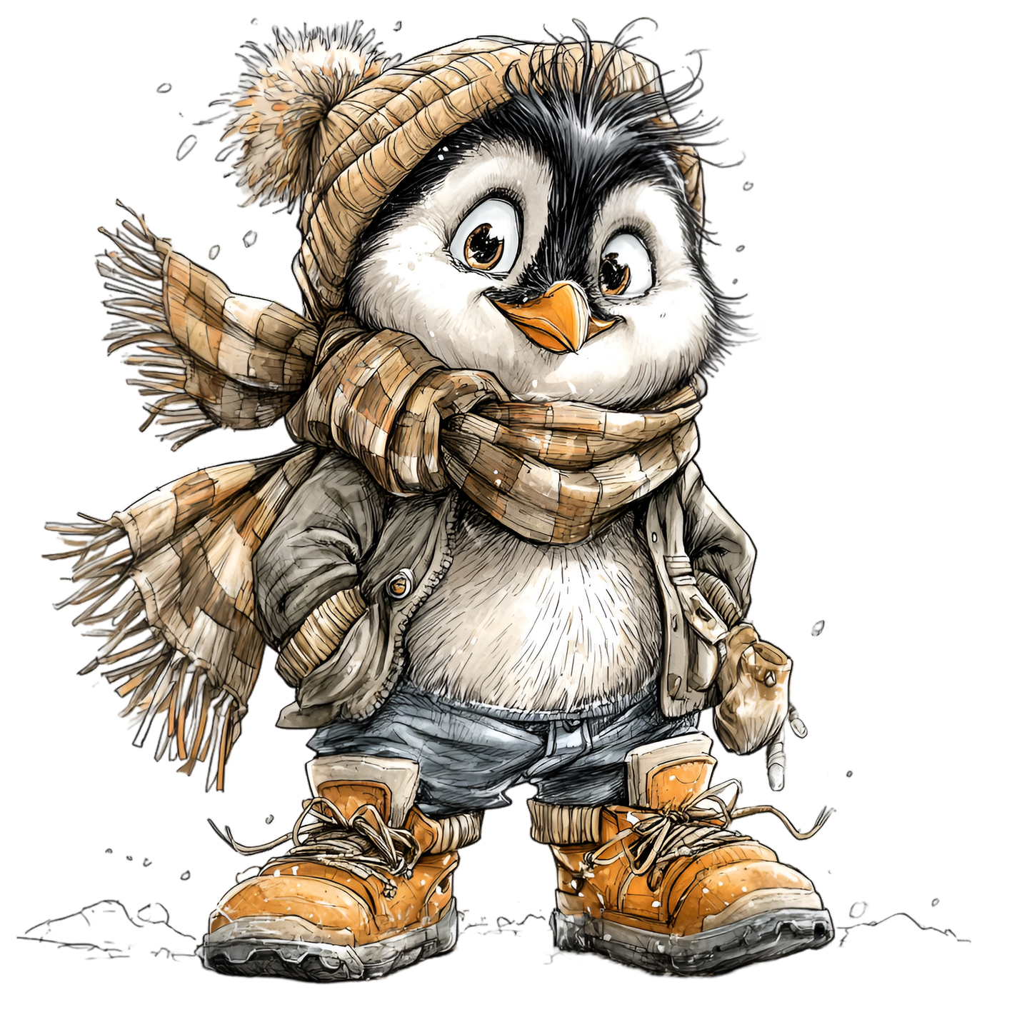 Iron-on Image Magical Animals Eagle