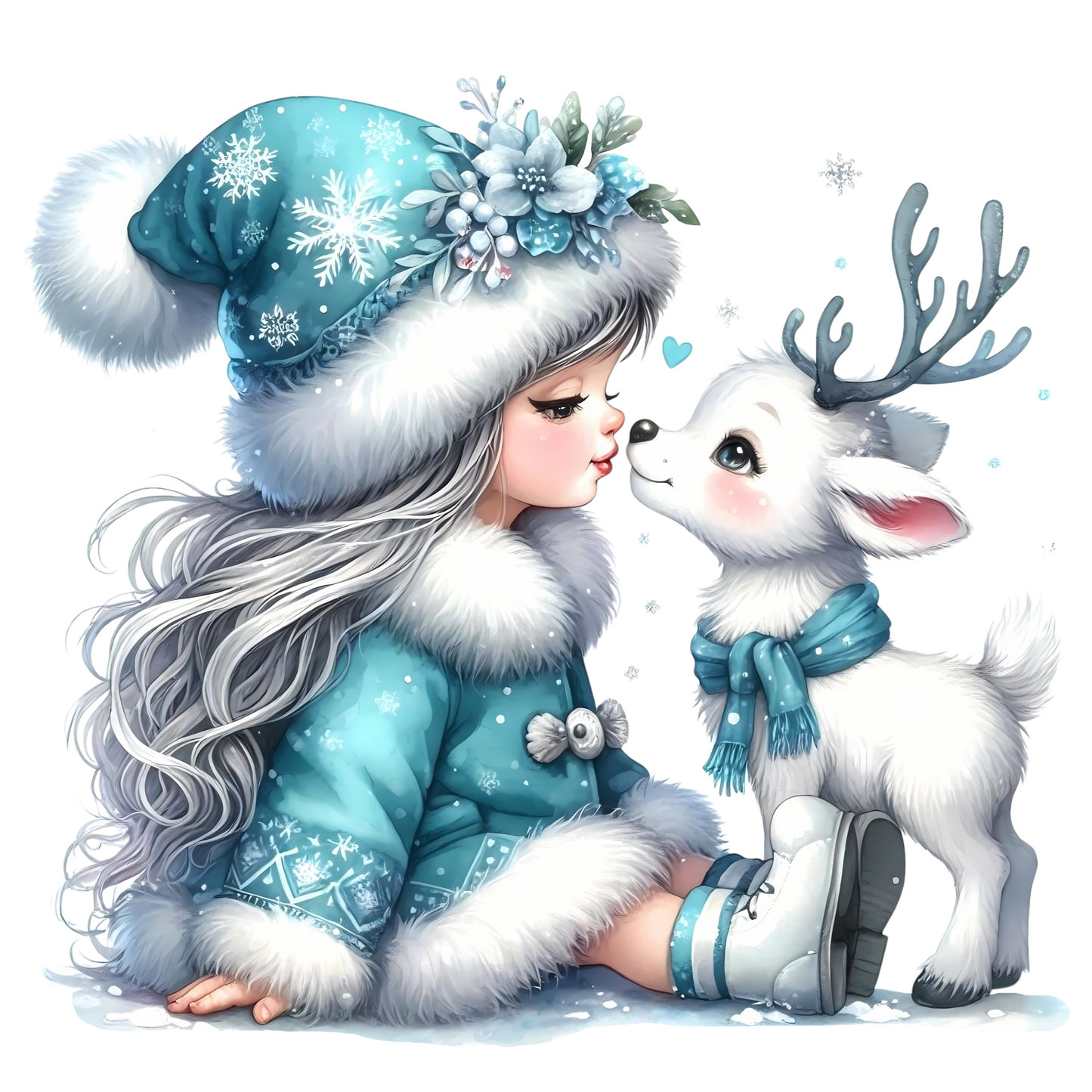 Iron-on Image Magical Animals Eagle