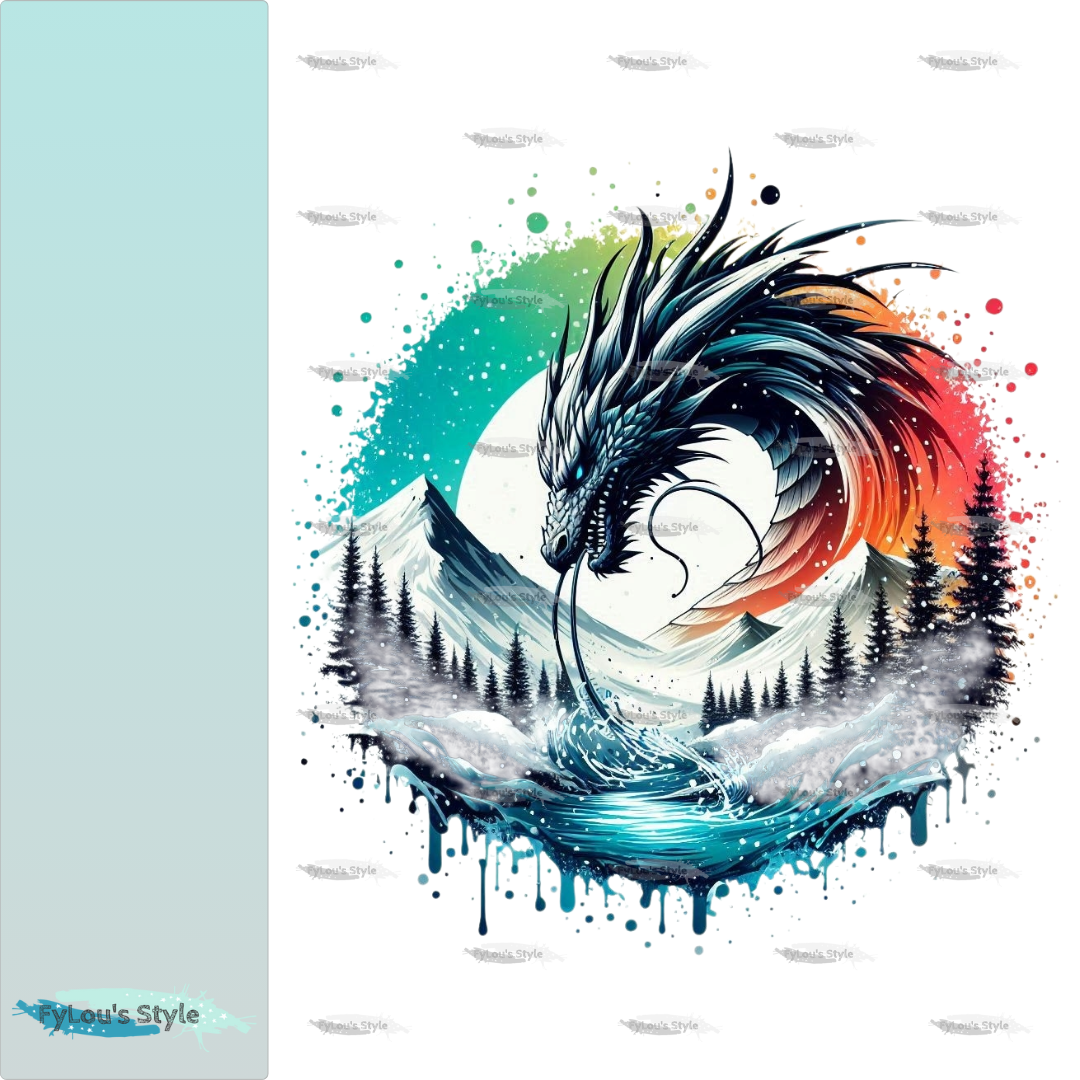 Iron-on Image Magical Animals Eagle