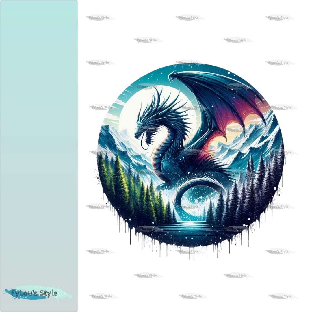 Iron-on Image Magical Animals Eagle