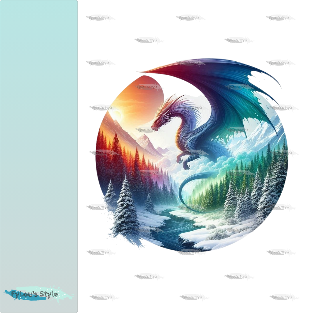 Iron-on Image Magical Animals Eagle