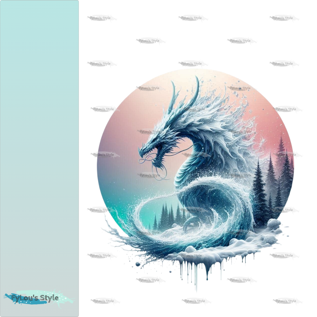 Iron-on Image Magical Animals Eagle