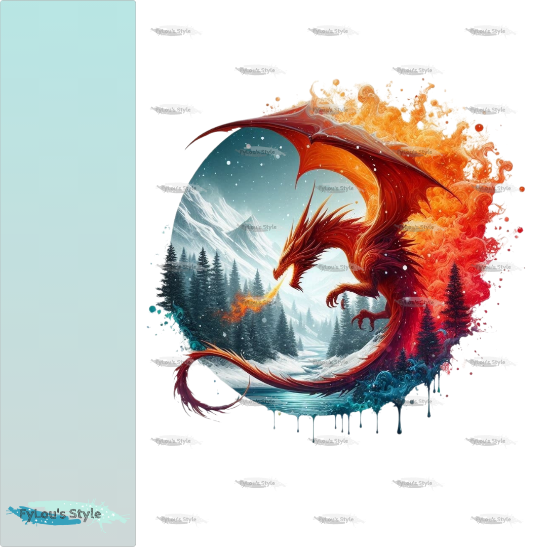 Iron-on Image Magical Animals Eagle