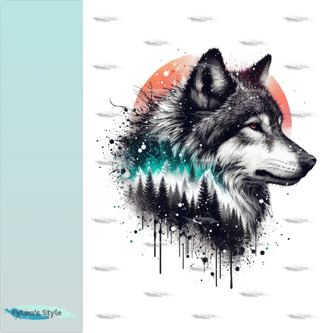 Iron-on Image Magical Animals Eagle