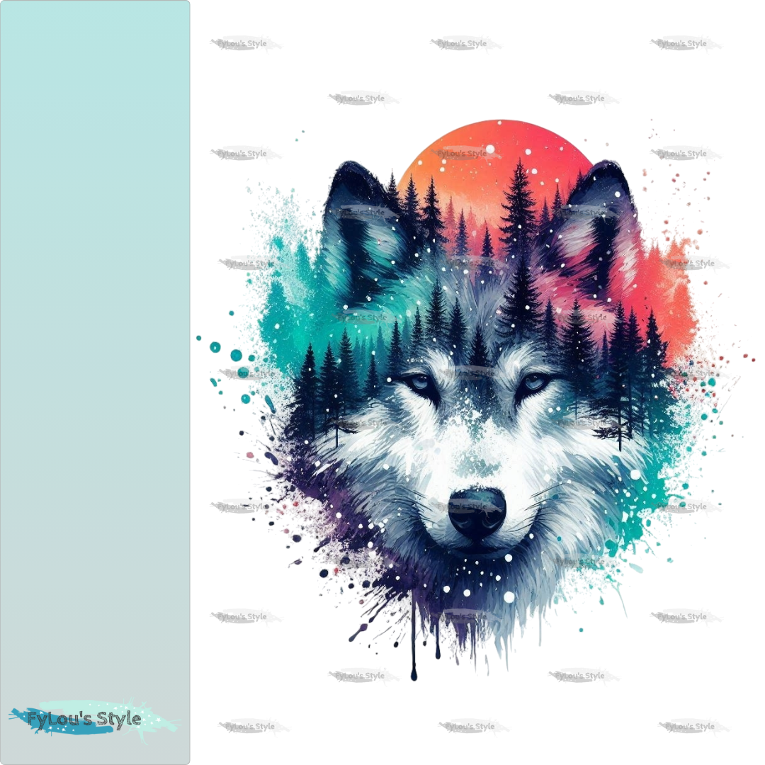 Iron-on Image Magical Animals Eagle