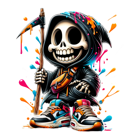 Bügelbild Grim Reaper #6 Fylou's Style