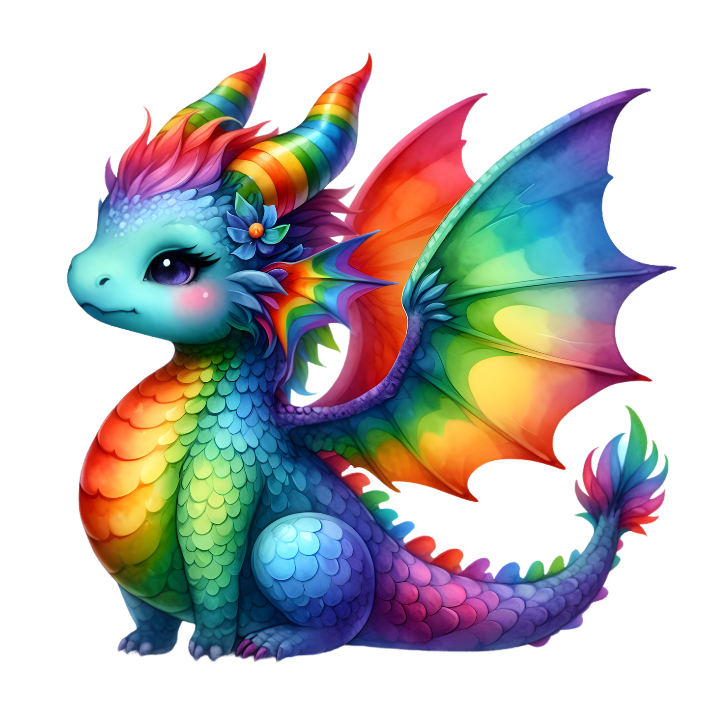 Bügelbild Baby Dragons #10 Fylou's Style