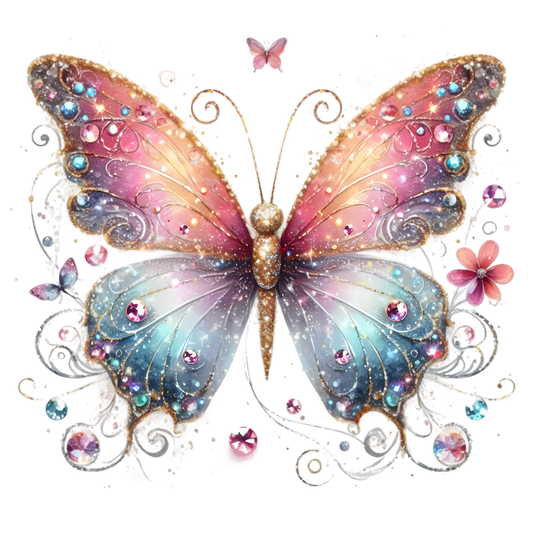 Bügelbild Schmetterling #01 Fylou's Style