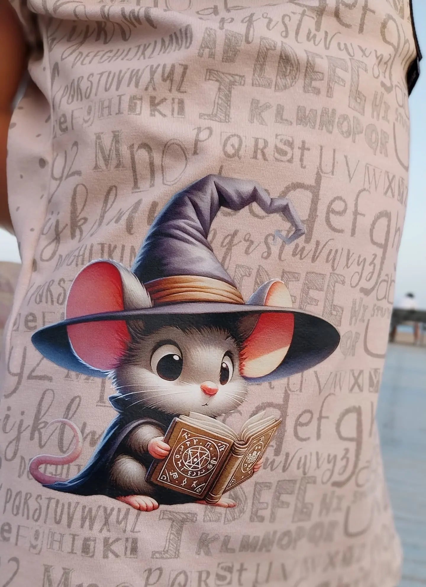 Bügelbild Zauberer Maus Fylou's Style