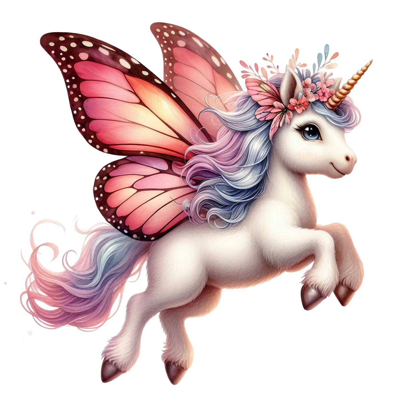 Bügelbild Einhorn #05 Fylou's Style