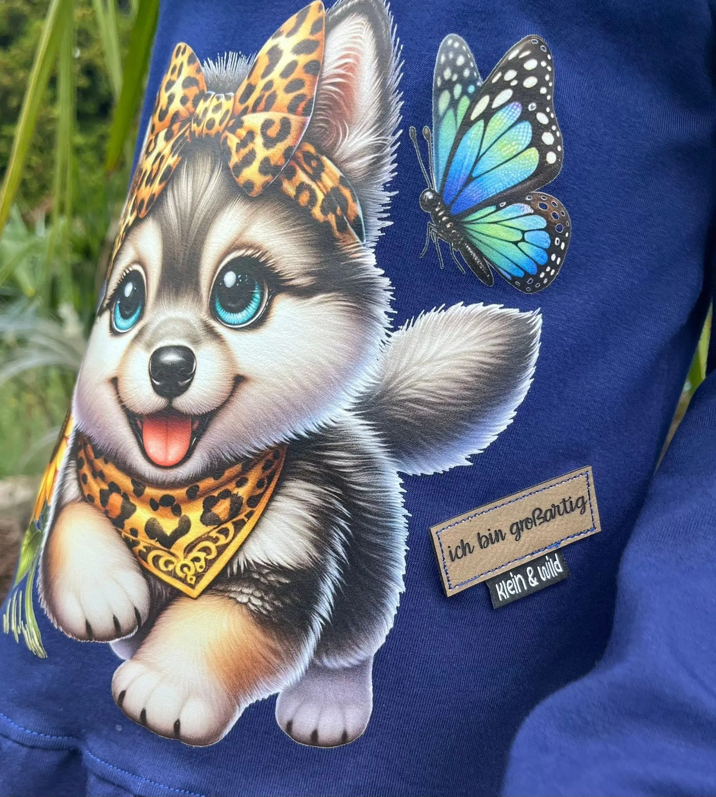Bügelbild kleine Wölfin Fylou's Style