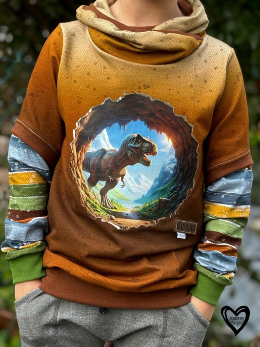 Bügelbild 3D T-Rex #4 Fylou's Style