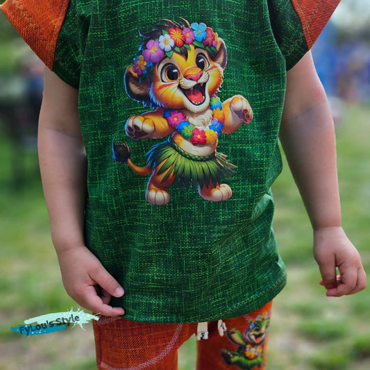 Bügelbild Hawaii Dancing Tiere #17 Fylou's Style