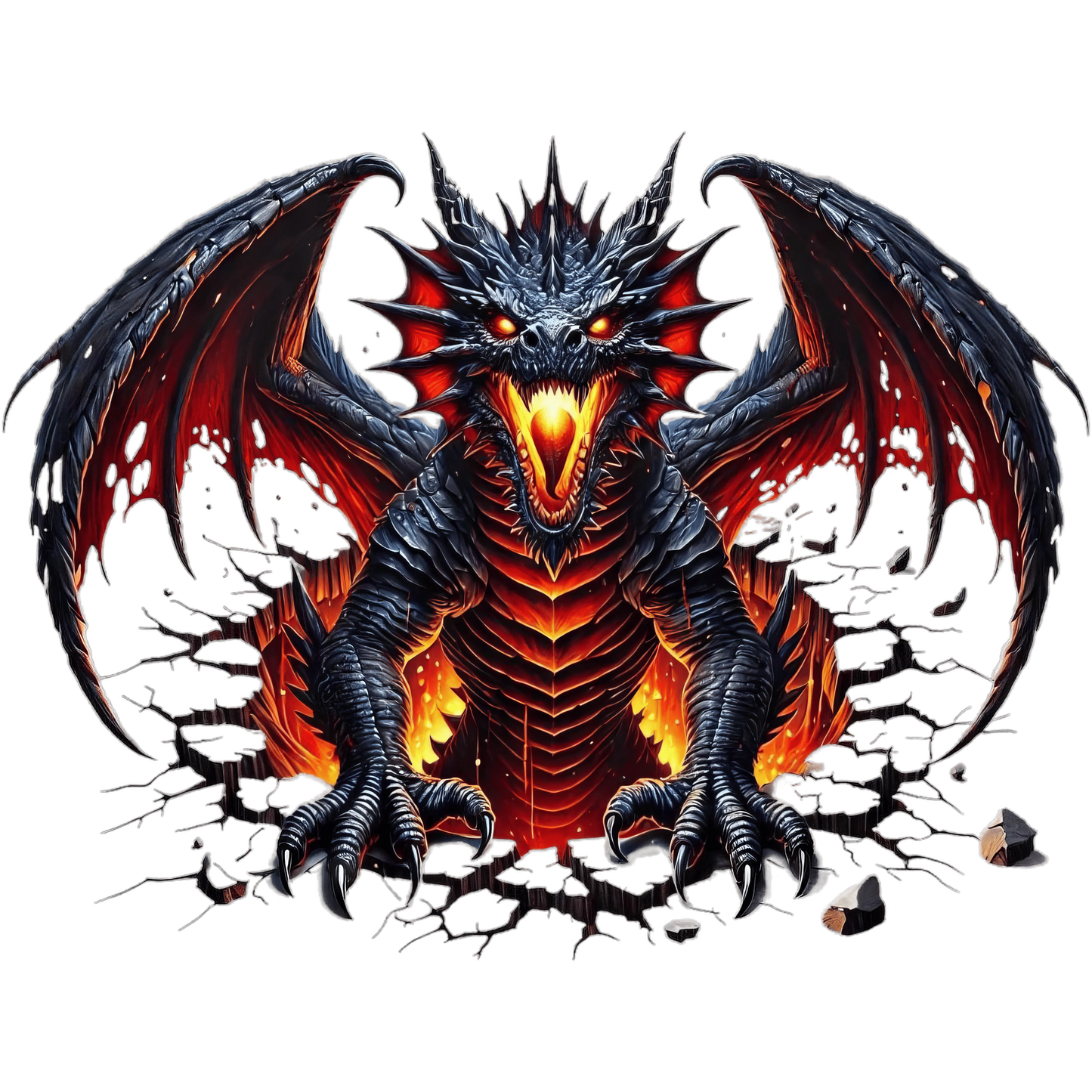 Bügelbild 3D Fantasy Drache #9 - Fylou's Style