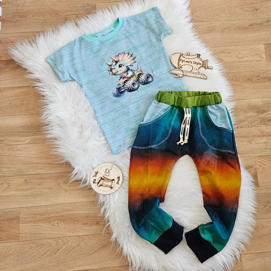 Bügelbild Dino Fahrzeuge #1 Fylou's Style