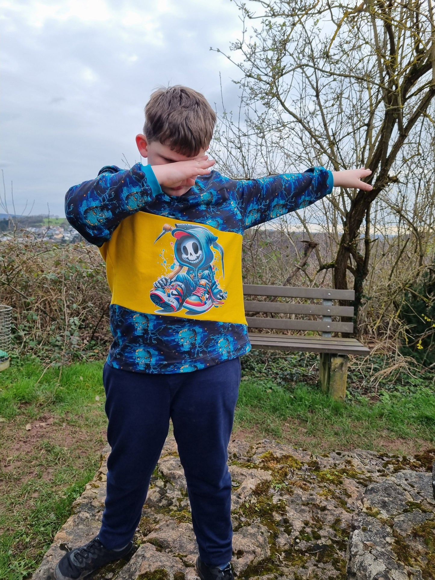 Bügelbild Streetwear Grim Reaper #4 Fylou's Style