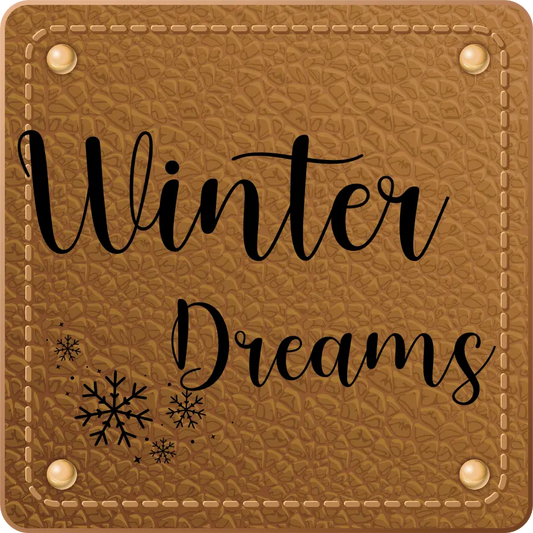 Bügellabel Winter Dreams - Fylou's Style