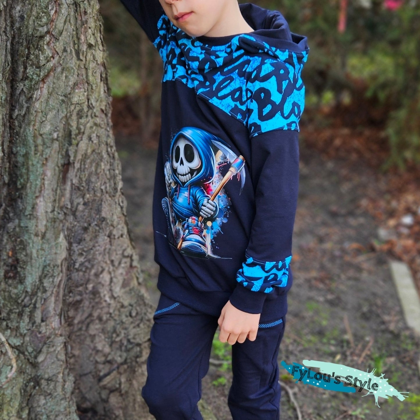 Bügelbild Streetwear Grim Reaper #2 Fylou's Style